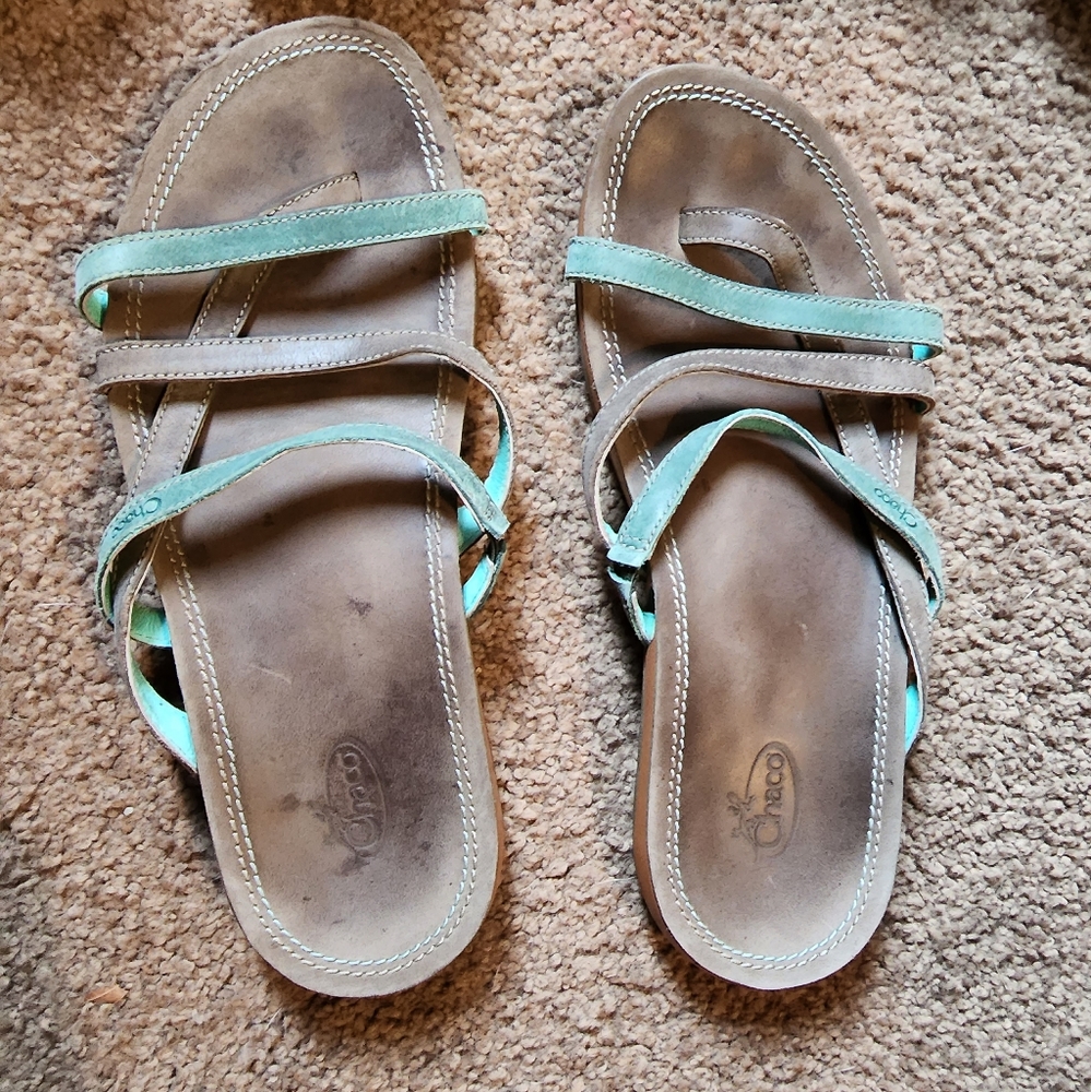 Chaco Womens Leather Sandals
